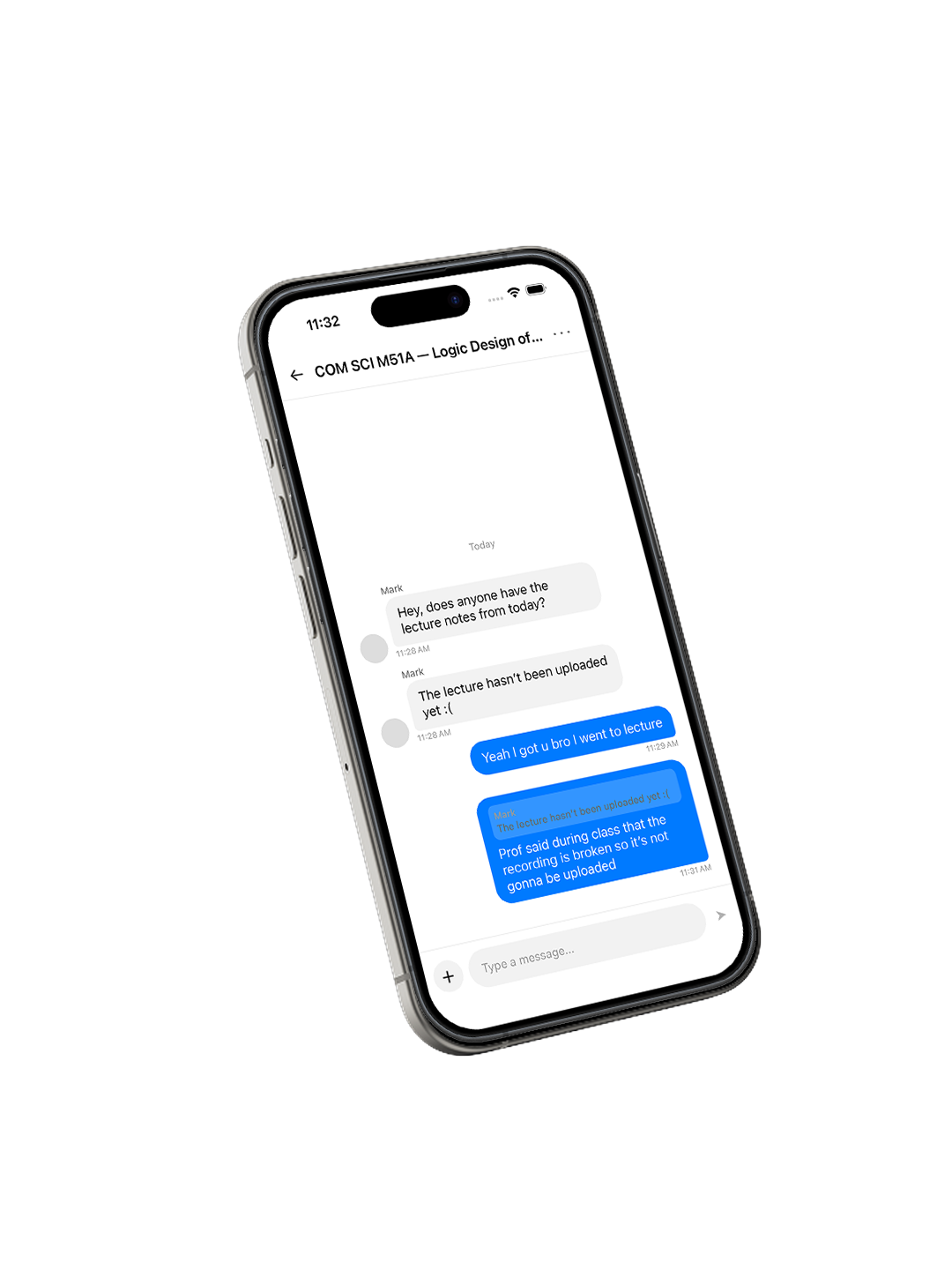 BChat App Screen 2